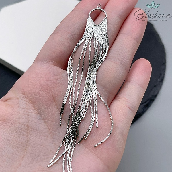 115*12 мм Цвет серебро, Подвеска шторка