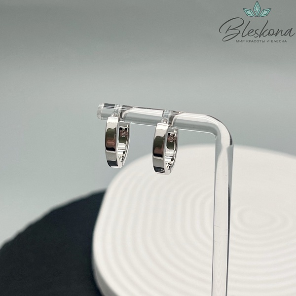 18мм Цвет серебро, Швензы Конго Люкс