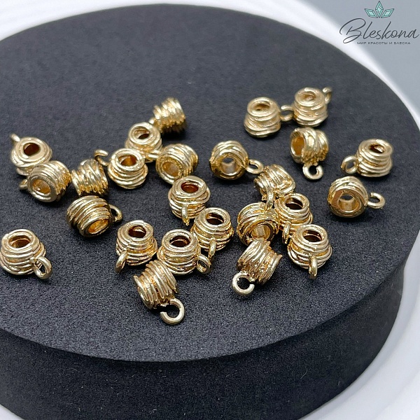 9,4*5 мм Цвет золото, Бейл улей разъмное кольцо