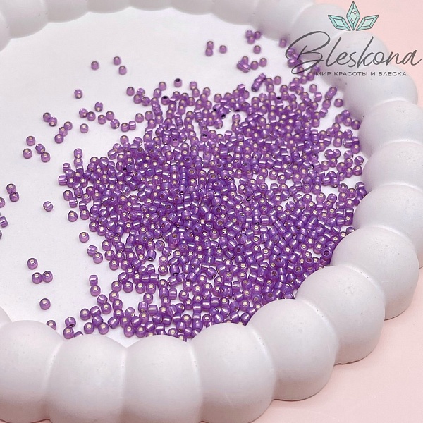 Бисер TOHO round 11/0 цвет №2108 (оттенок фиолетового)