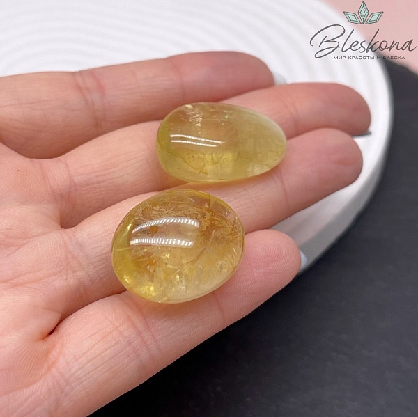 Цитрин галтовка 16-20 мм