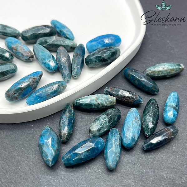 Апатит овал огранка (23-25)*(8-10) мм штучно