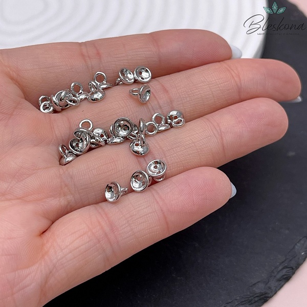 5 мм Цвет серебро, Концевик