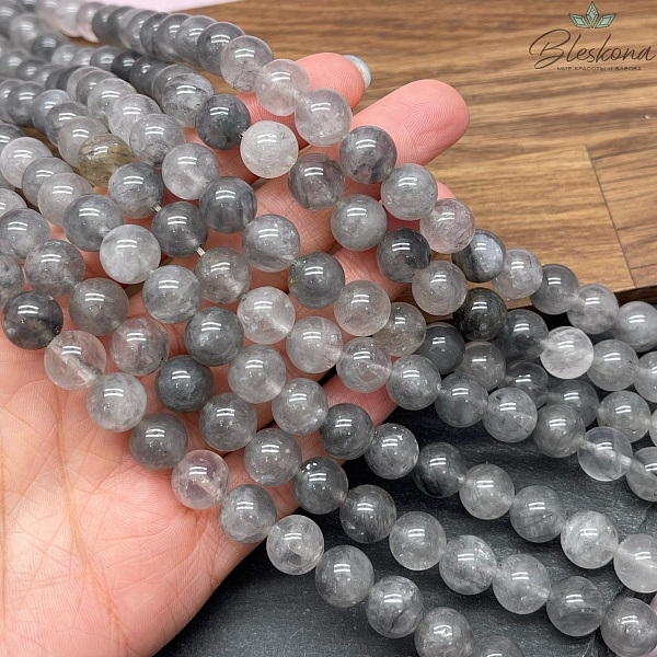 Кварц серый (тонированный) 10 мм