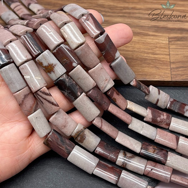 Яшма прямоугольник 16*10 мм