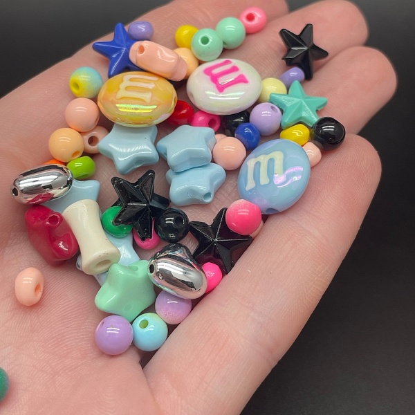 Бусины микс уп.10 гр №2