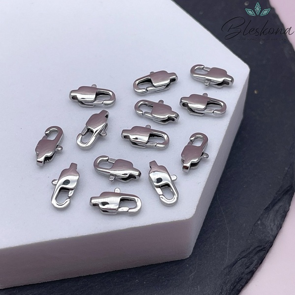 11 мм Цвет серебро, Замок лобстер