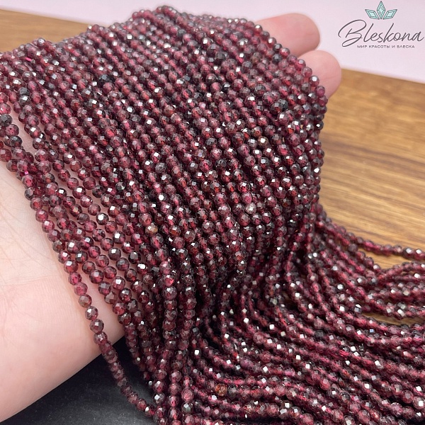 Гранат алмазная огранка №2 3 мм