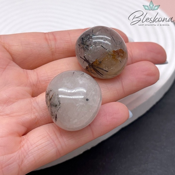 Кварц Рутиловый галтовка 23-29 мм